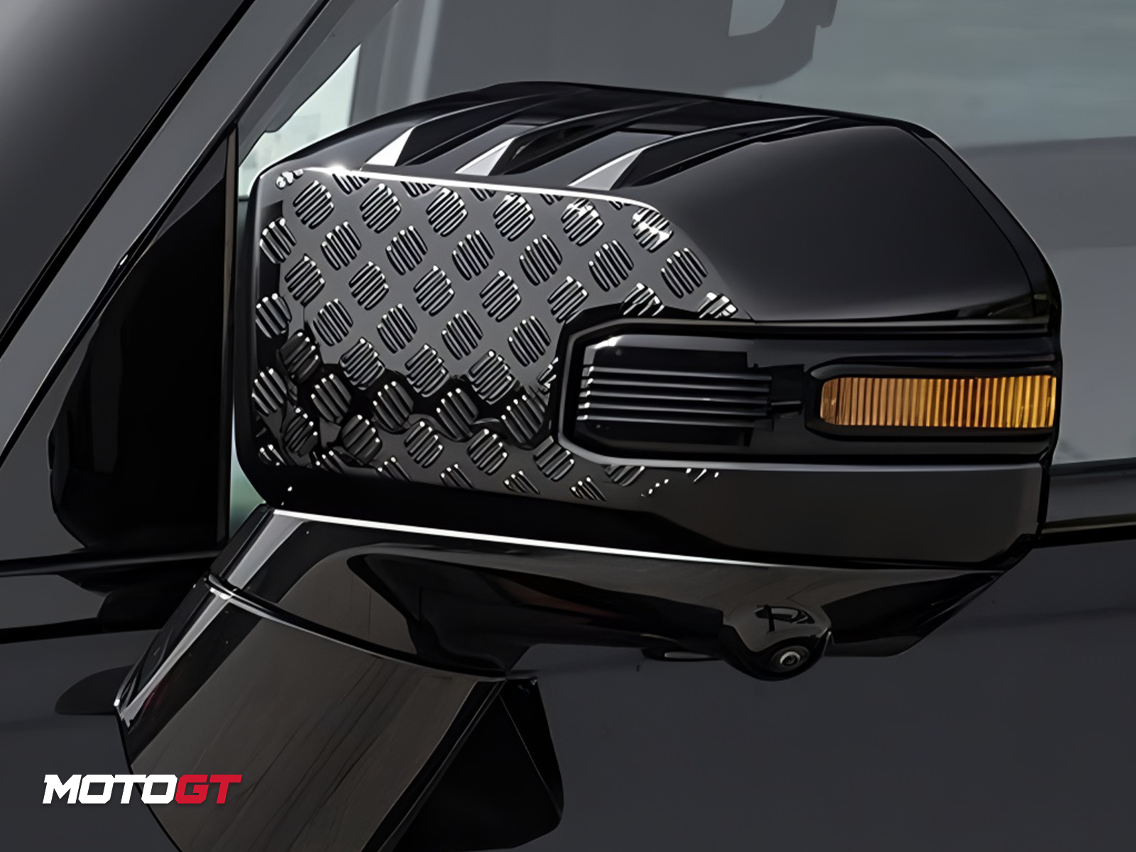 JETOUR T2 GLOSS BLACK MIRROR COVER